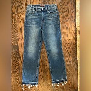 Judy Blue Raw Hem Women's Dad Jeans 11/30